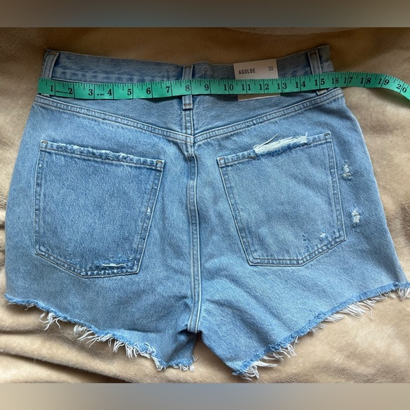 AGOLDE Dee Vintage High Rise Shorts Muse size 30 - Picture 7 of 10